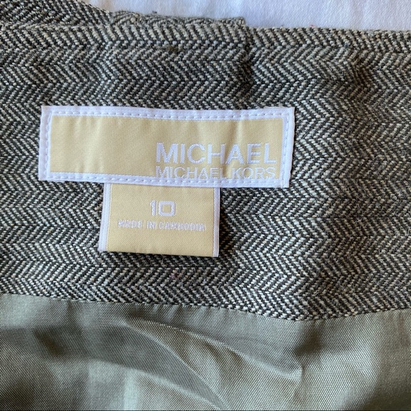 MICHAEL Michael Kors Herringbone Mini Skirt - Picture 5 of 8